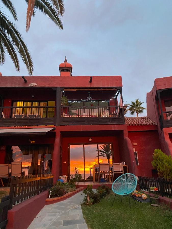 First Beachline Deluxe With Garden And Terrasse In Sun Club San Bartolome Bagian luar foto