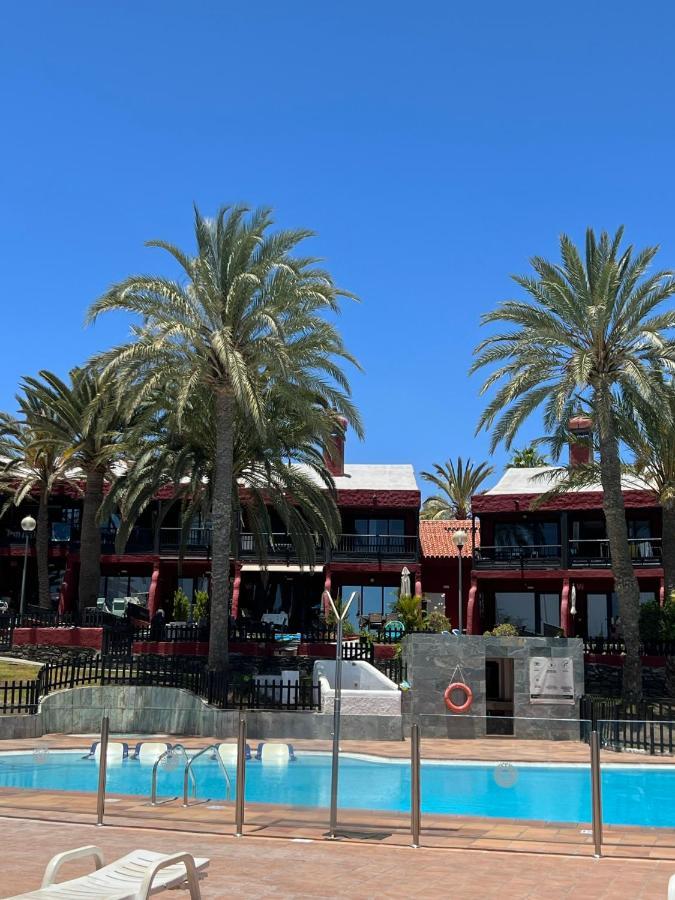 First Beachline Deluxe With Garden And Terrasse In Sun Club San Bartolome Bagian luar foto