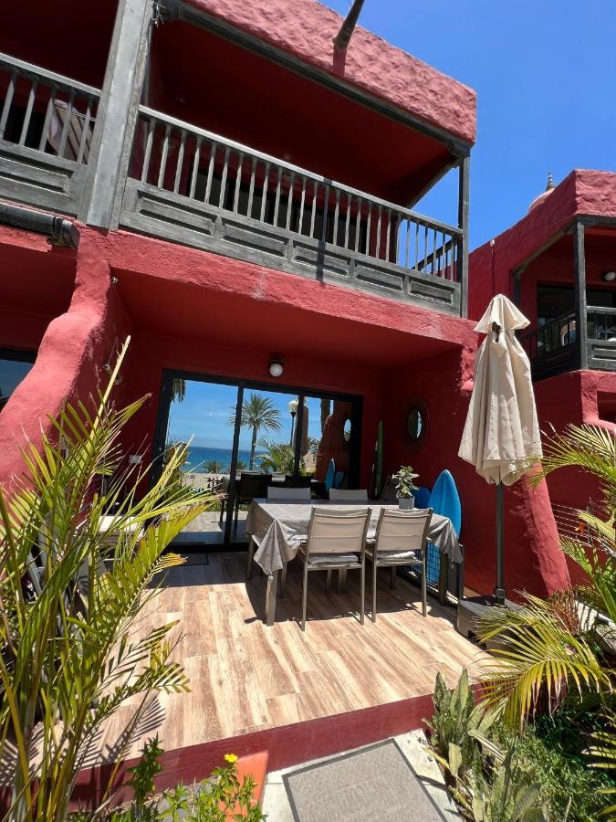 First Beachline Deluxe With Garden And Terrasse In Sun Club San Bartolome Bagian luar foto