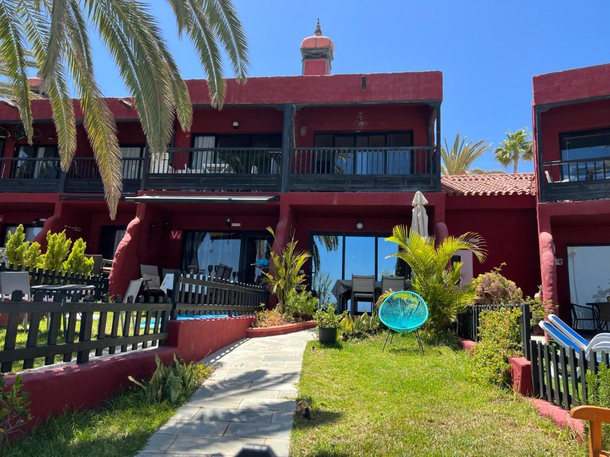 First Beachline Deluxe With Garden And Terrasse In Sun Club San Bartolome Bagian luar foto